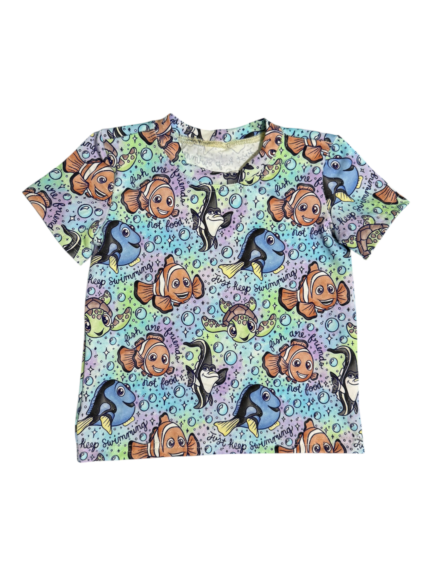Keep swimming tee