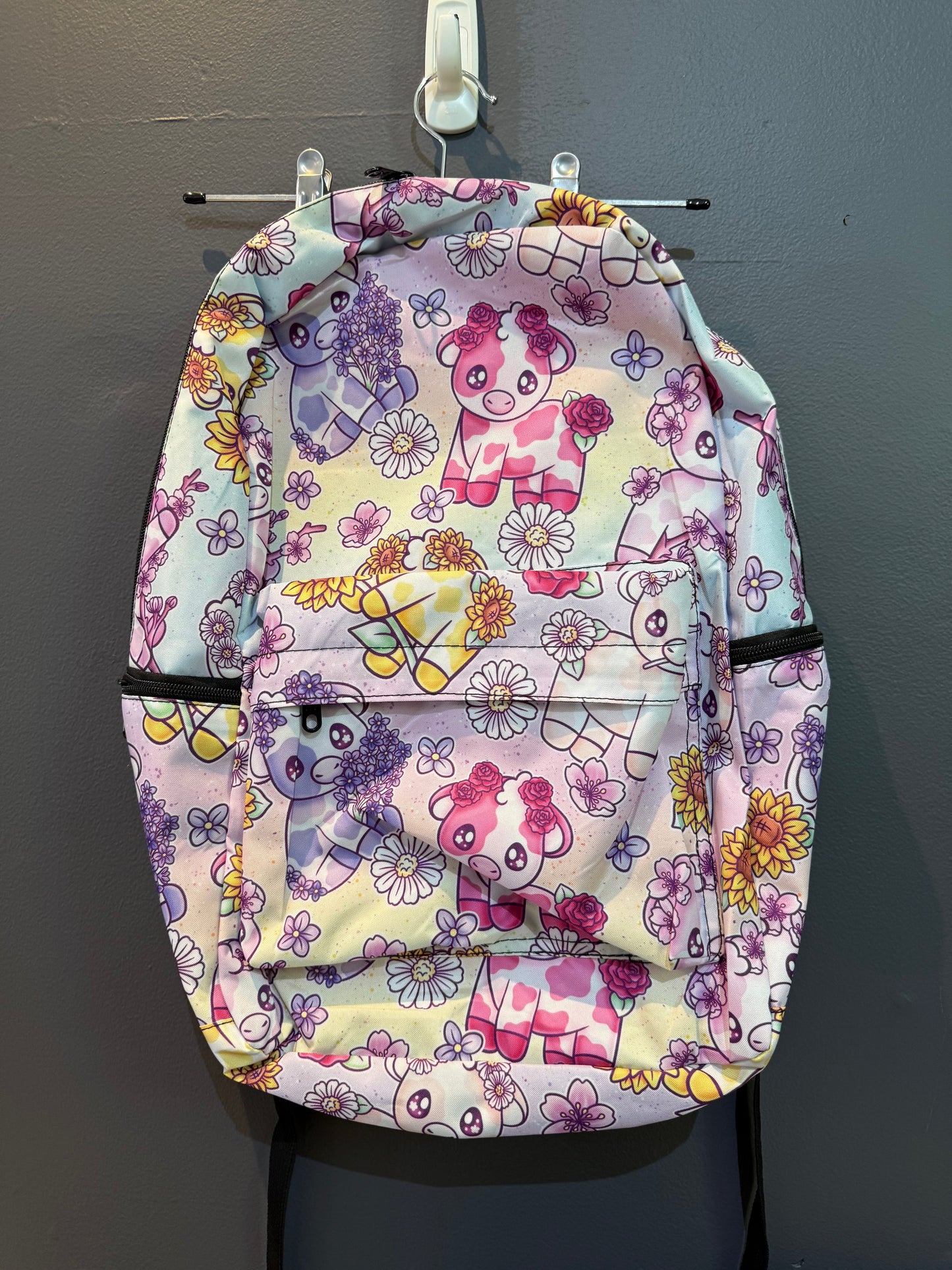 Flower cows bag