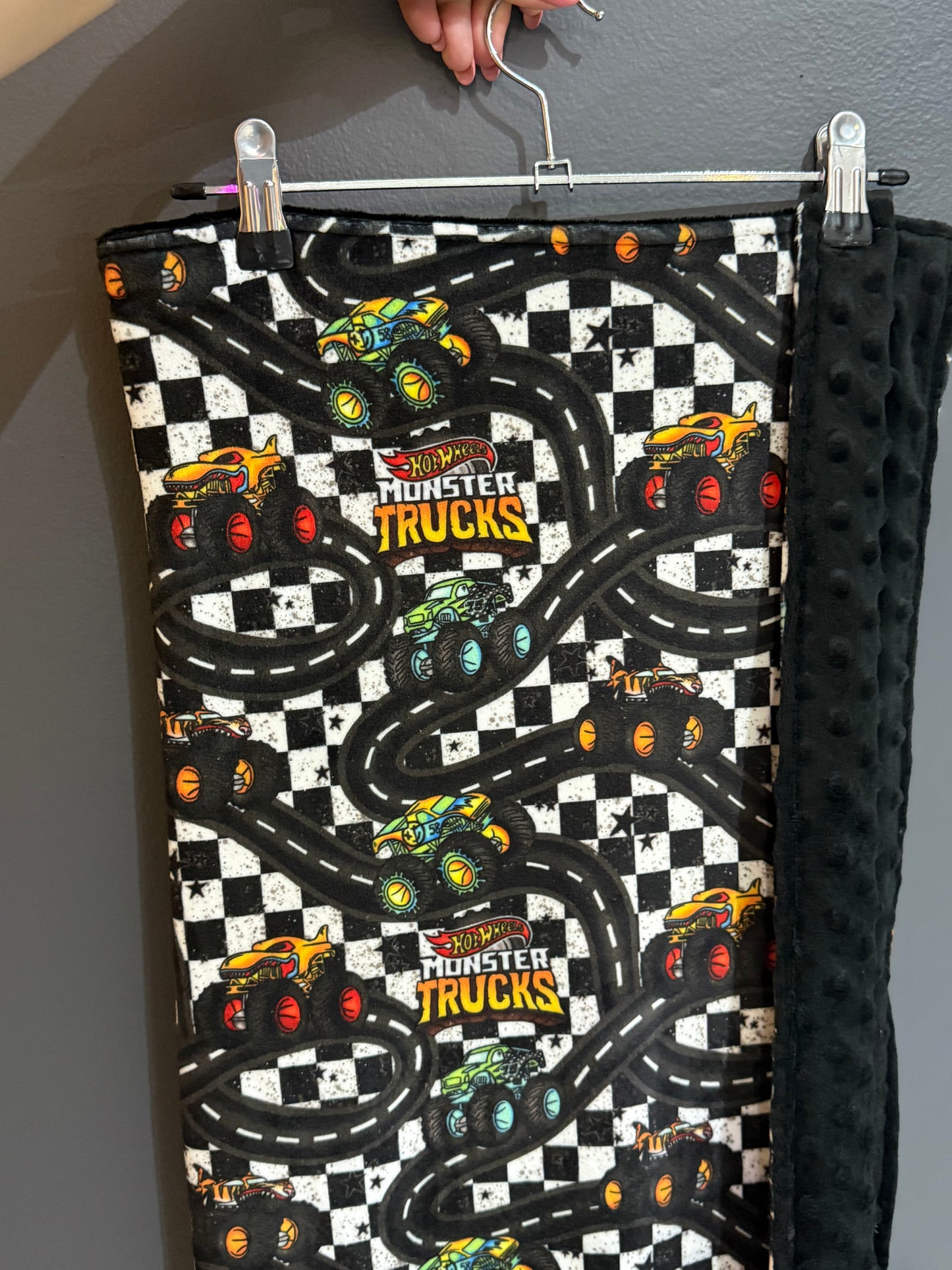 Monster trucks pram