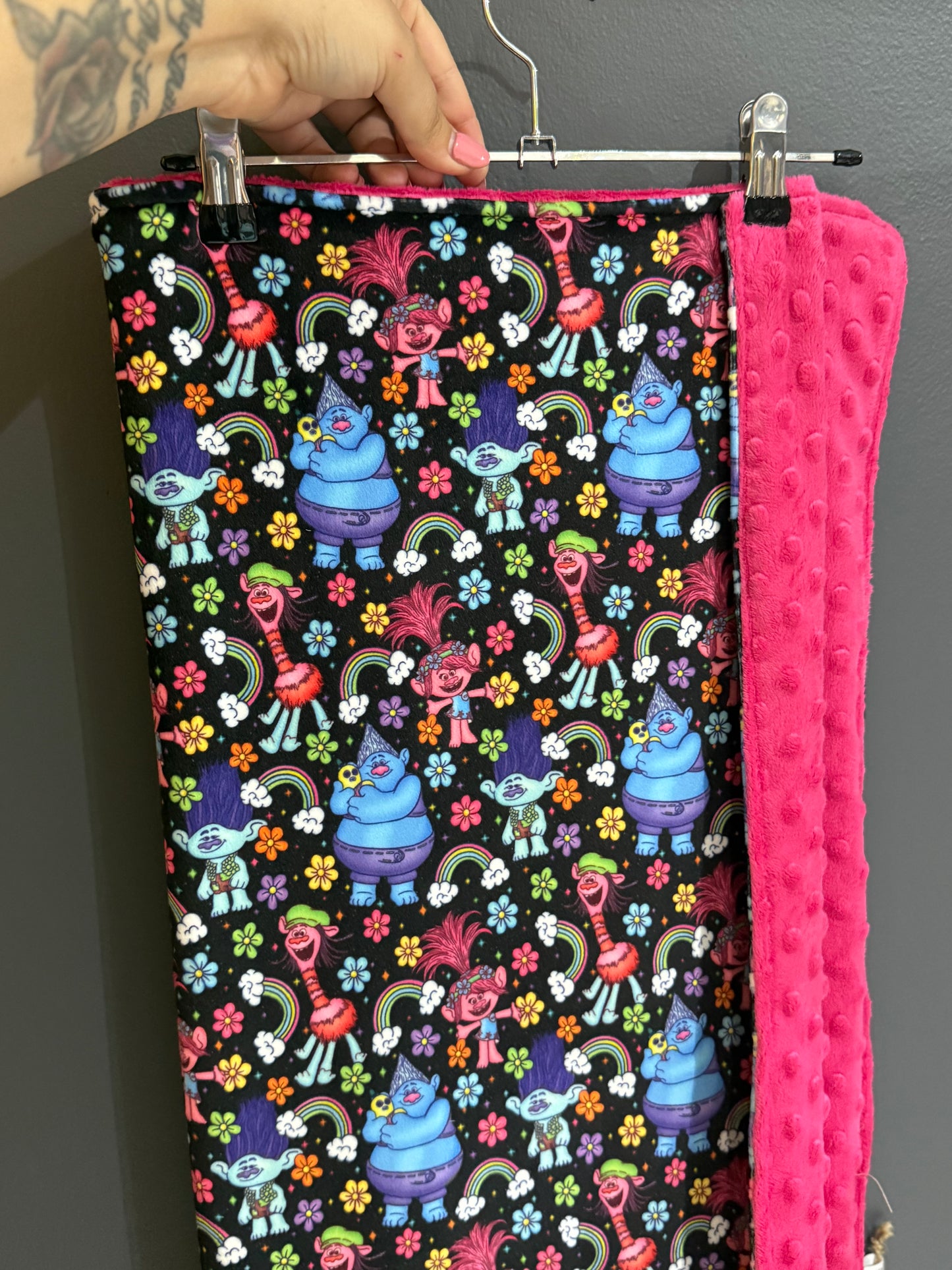Trolls Blanket pram