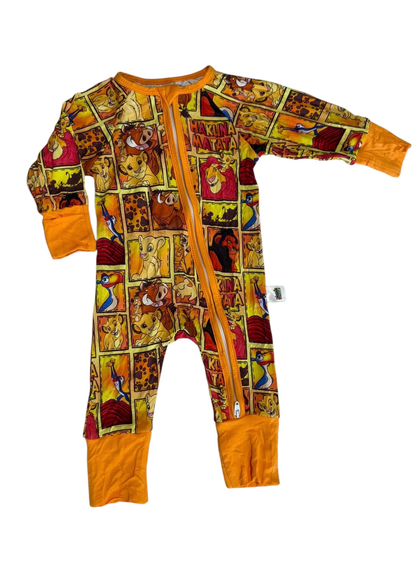 Orange lion Onesie