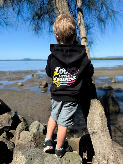 Loud little legend over sized kids hoodie