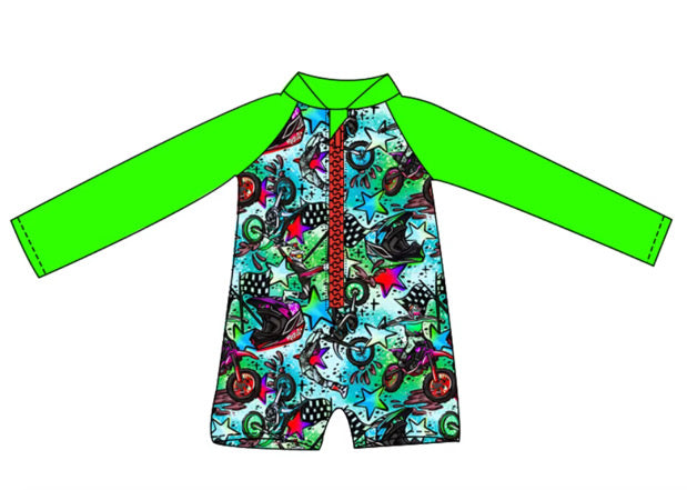 Ruckus green moto