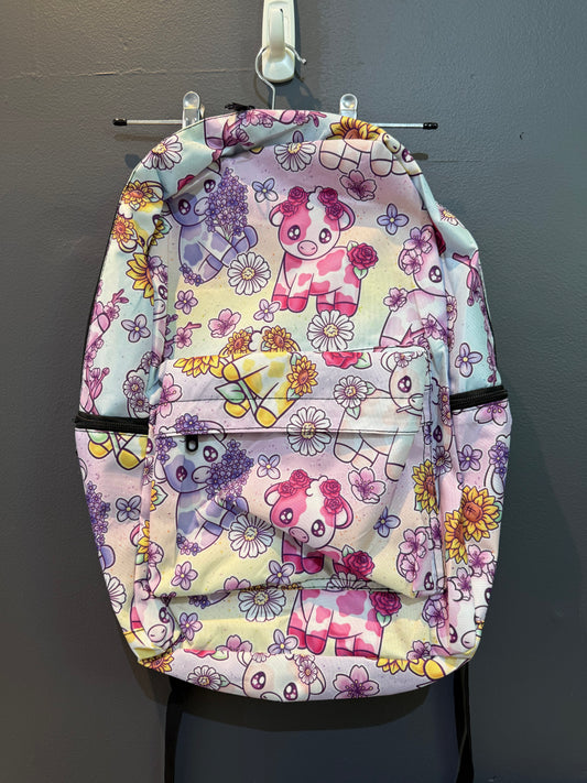 Flower cows bag