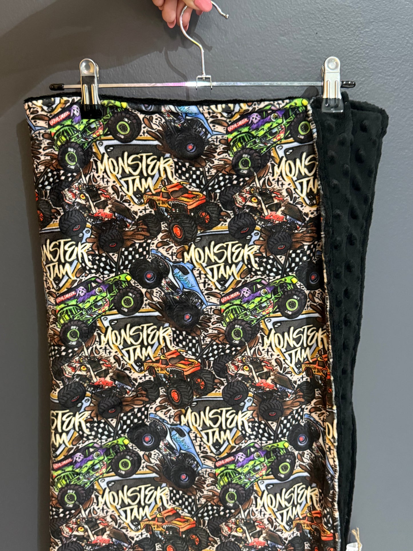 Monster Jam blanket