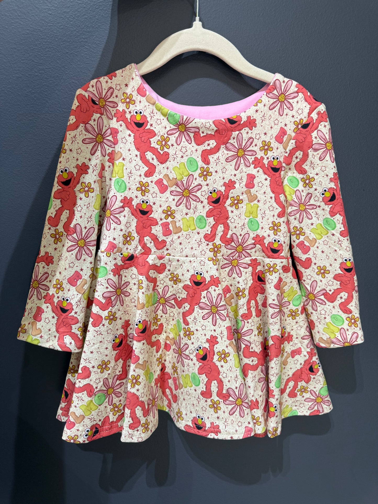 Elmo dress size 2