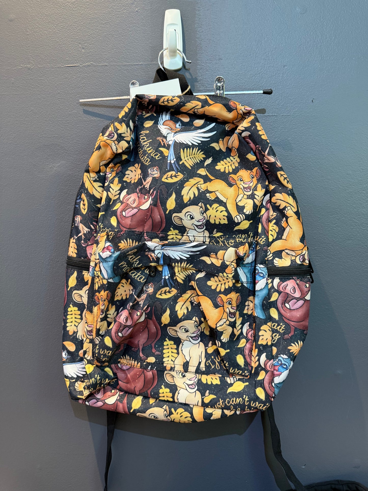 Black lion bag