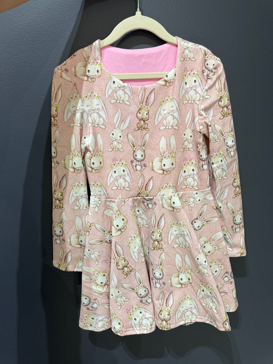 Pink bunny size 5