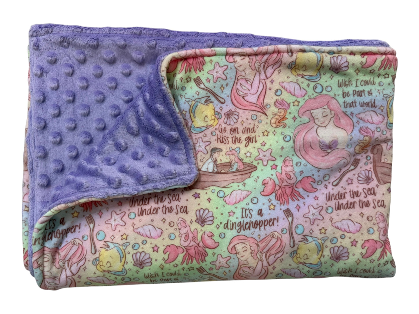 Mermaid pram purple