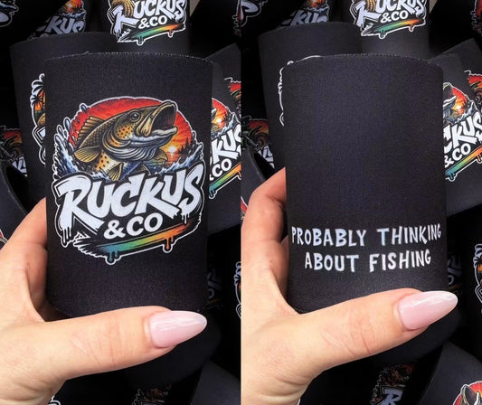 Gone fishing stubby holder