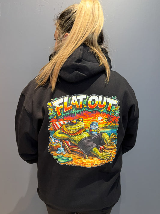 Flat out Adult Hoodie
