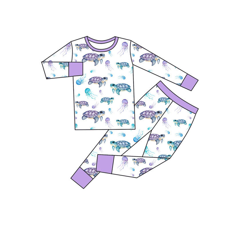 Purple turtle pre order winter pjs