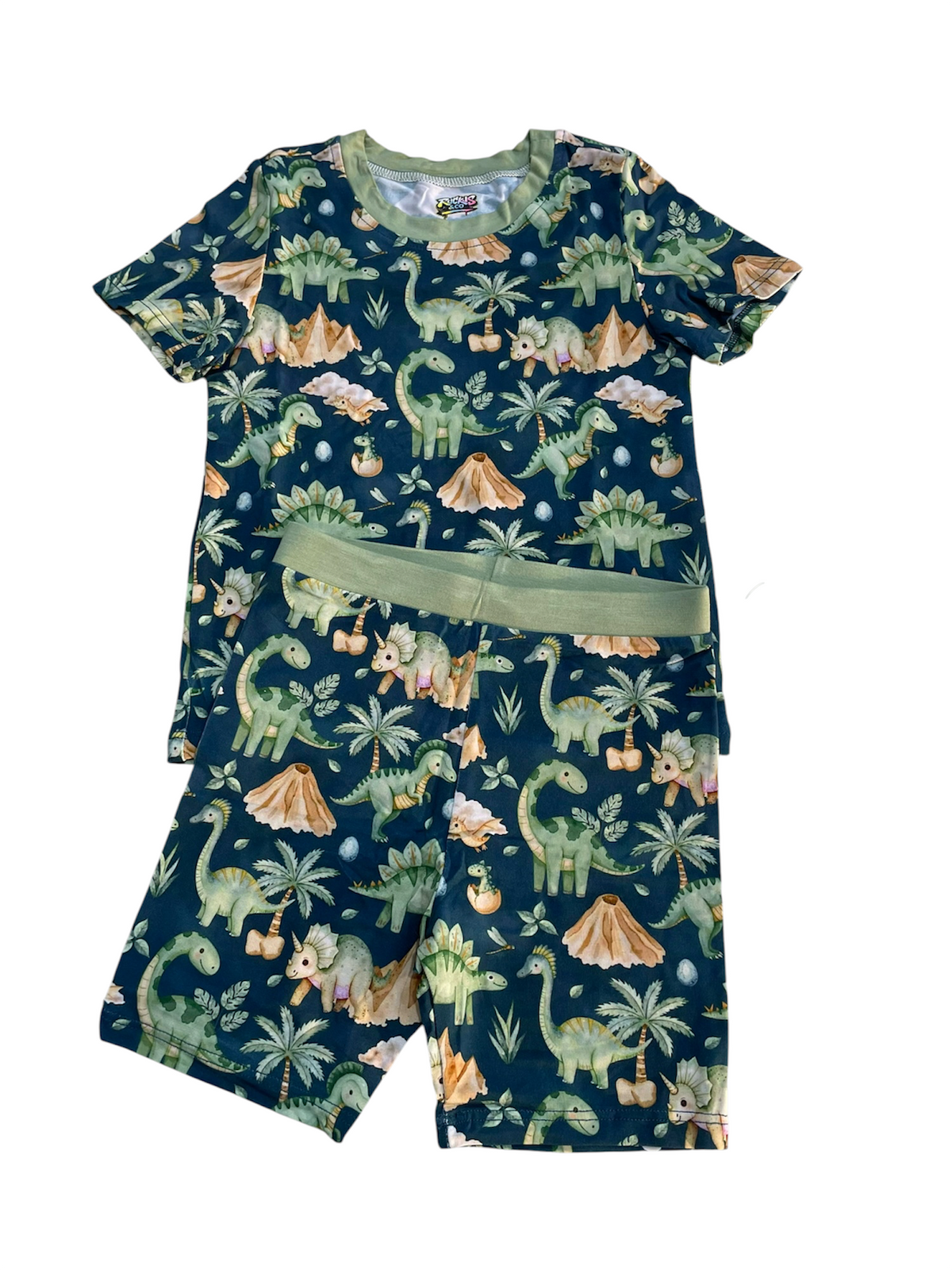 Dino summer pjs