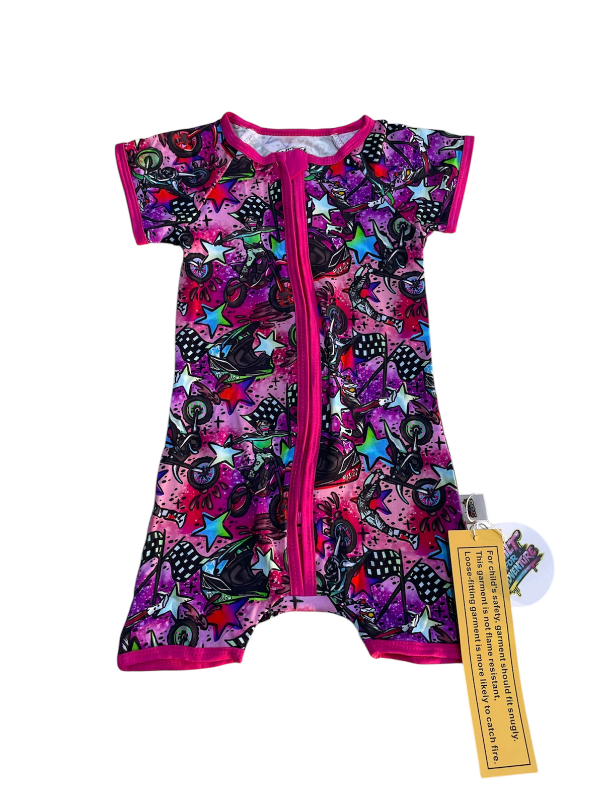 Ruckus moto pink shortie